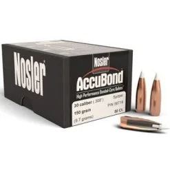 Nosler .308 / 30 150 Grain Spitzer Point Accubond (50 Ct.)