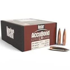 Nosler .277 / 6.8mm 150 Grain Spitzer Point AccuBond Long Range (100 Ct.)