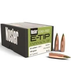 Nosler .308 / 30 150 Grain E-Tip (Lead Free) (50 Ct.)