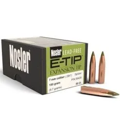 Nosler .284 / 7mm 150 Grain E-Tip (Lead Free) (50 Ct.)