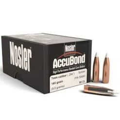 Nosler .284 / 7mm 140 Grain Spitzer Point AccuBond (50 Ct.)