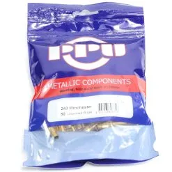 Prvi Partizian Unprimed Brass 243 Win (50) 20/Cs