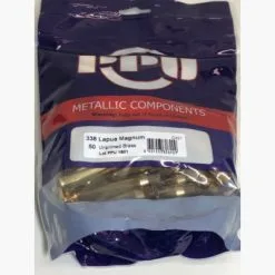 Prvi Partizian Unprimed Brass 338 Lapua Magnum (50)