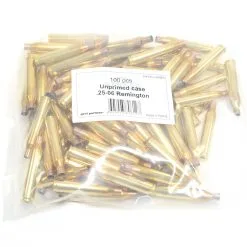 Prvi Partizian Unprimed Brass 25-06 Rem (100)