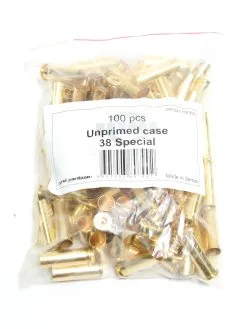 Prvi Partizian Unprimed Brass 38 Special (100)