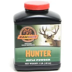 Ramshot Hunter Smokeless Rifle Powder (1 Lb And 8 Lb Canisters)