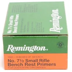 Remington 7 1/2 Small Rifle Bench Rest Primers (1000 Ct Box)