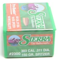 Sierra .311 / 303 150 Grain Spitzer Pro-Hunter (100 Ct.)
