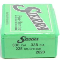 Sierra .338 / 338 225 Grain Spitzer Pro-Hunter (50 Ct.)