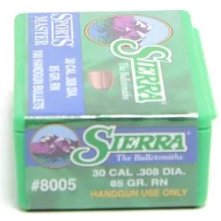 Sierra .308 / 30 85 Grain Round Nose (100 Ct.)