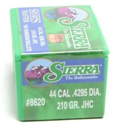 Sierra .4295 / 44 210 Grain Jacketed Hollow Cavity (100 Ct.)