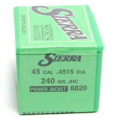 Sierra .4515 / 45 240 Grain Jacketed Hollow Cavity (100 Ct.)