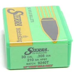 Sierra .308 / 30 210 Grain Hollow Point Boat Tail MatchKing (50 Ct.)