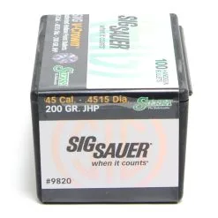 Sierra .4515 / 45 Cal 200 Grain Jacketed Hollow Point V-Crow (100 Ct.)