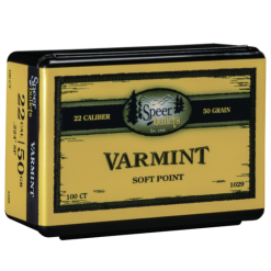 Speer .224 / 22 50 Grain Spitzer (100 Ct.)