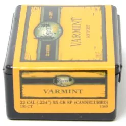 Speer .224 / 22 55 Grain Spitzer With Cannelure (100 Ct.)