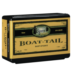 Speer .243 / 6mm 100 Grain Boat Tail Soft Point (100 Ct.)