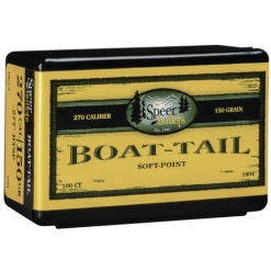 Speer .277 / 270 150 Grain Soft Point Boat Tail (100 Ct.)