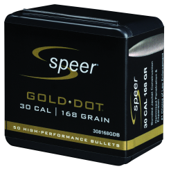 Speer .308 / 30 168 Gr Gold Dot Soft Point (50 Ct.)