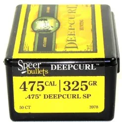 Speer .475 / 480 325 Grain Gold Dot Soft Point Deep Curl Soft Point (50 Ct.)