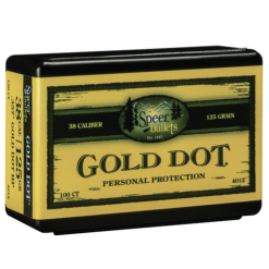 Speer .357 / 38 125 Grain Gold Dot Hollow Point (100 Ct.)