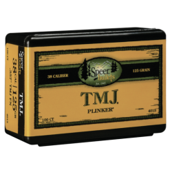 Speer .357 / 38 125 Grain Total Metal Jacket (100 Ct.)