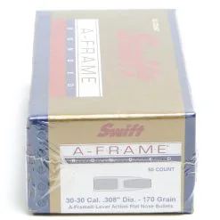 Swift .308 / 30 170 Grain A-Frame Round Nose (50 Ct.)