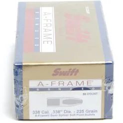 Swift .338 / 338 225 Grain A-Frame Semi-Spitzer (50 Ct.)