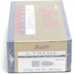 Swift .416 / 416 350 Grain A-Frame Semi-Spitzer (50 Ct.)