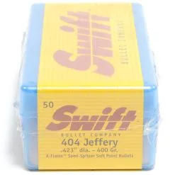 Swift .423 / 404 400 Grain A-Frame Semi-Spitzer (50 Ct.)