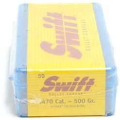 Swift .475 / 470 500 Grain A-Frame Round Nose (50 Ct.)