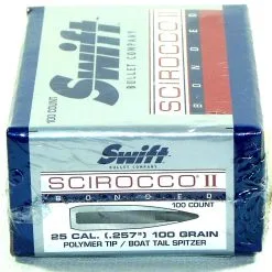 Swift Scirocco .257 / 25 100 Grain Boat Tails (100 Ct.)
